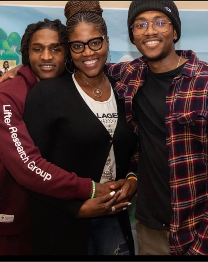 Isaiah Land, Mother, Brother